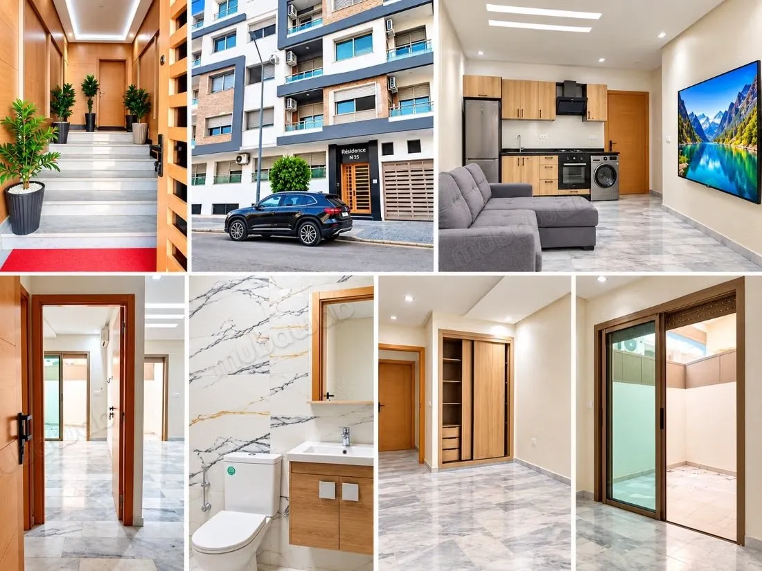 Studio neuf salon chambre, Electromenage neuf - الدار البيضاء