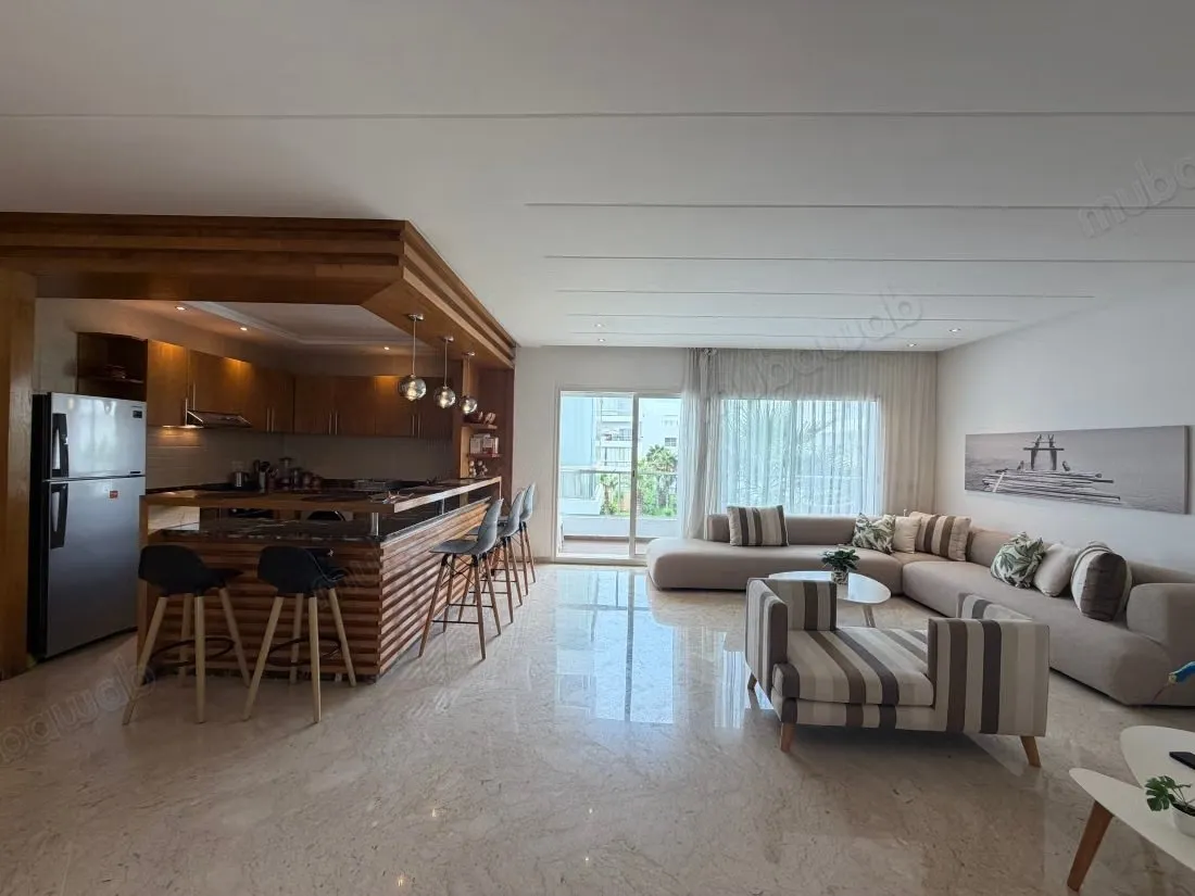 Sublime appartement à louer sur Dar Bouazza - دار بوعزة