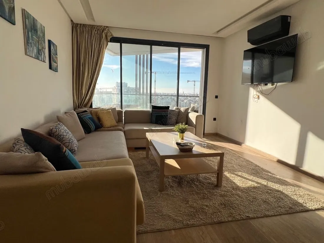Location d'un appartement à Casablanca Finance City. 3 pièce... - الدار البيضاء (2)