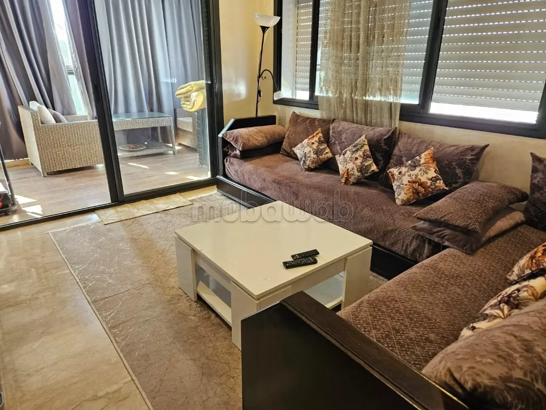 Loue appt meuble haut standing résidence sécurisé - دار بوعزة (3)