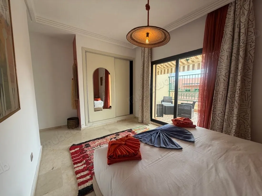 Louez cet appartement à Samlalia. 2 chambres. Service de con... - مراكش (2)