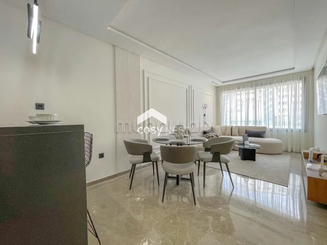 Studio meublé neuf avec balcon - الدار البيضاء