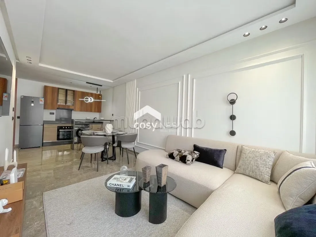Studio meublé neuf avec balcon - الدار البيضاء (2)