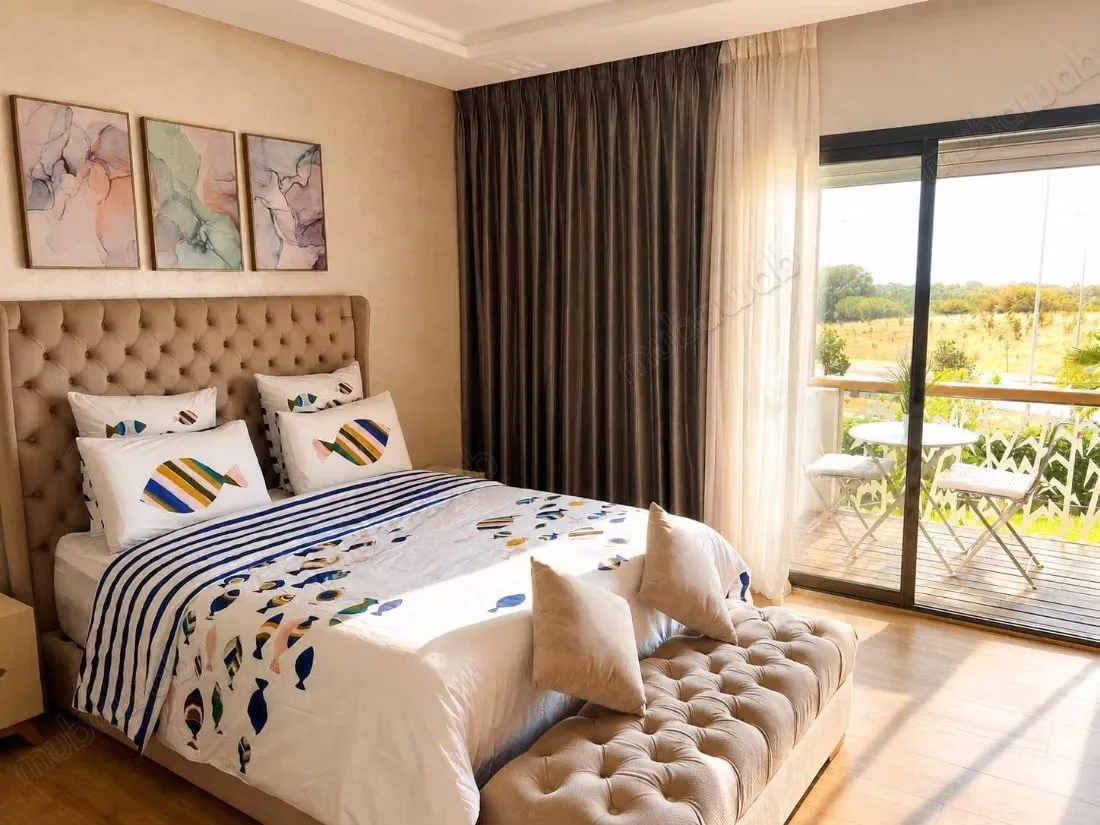 Coquet appartement meublé à louer – Riad Extension, CGI Oula... - تمارة