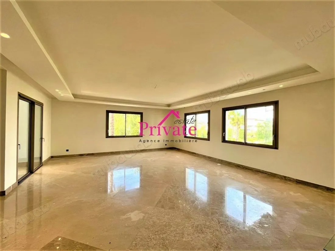 Location Appartement 200m² DU GOLF Tanger Ref: - طنجة (2)