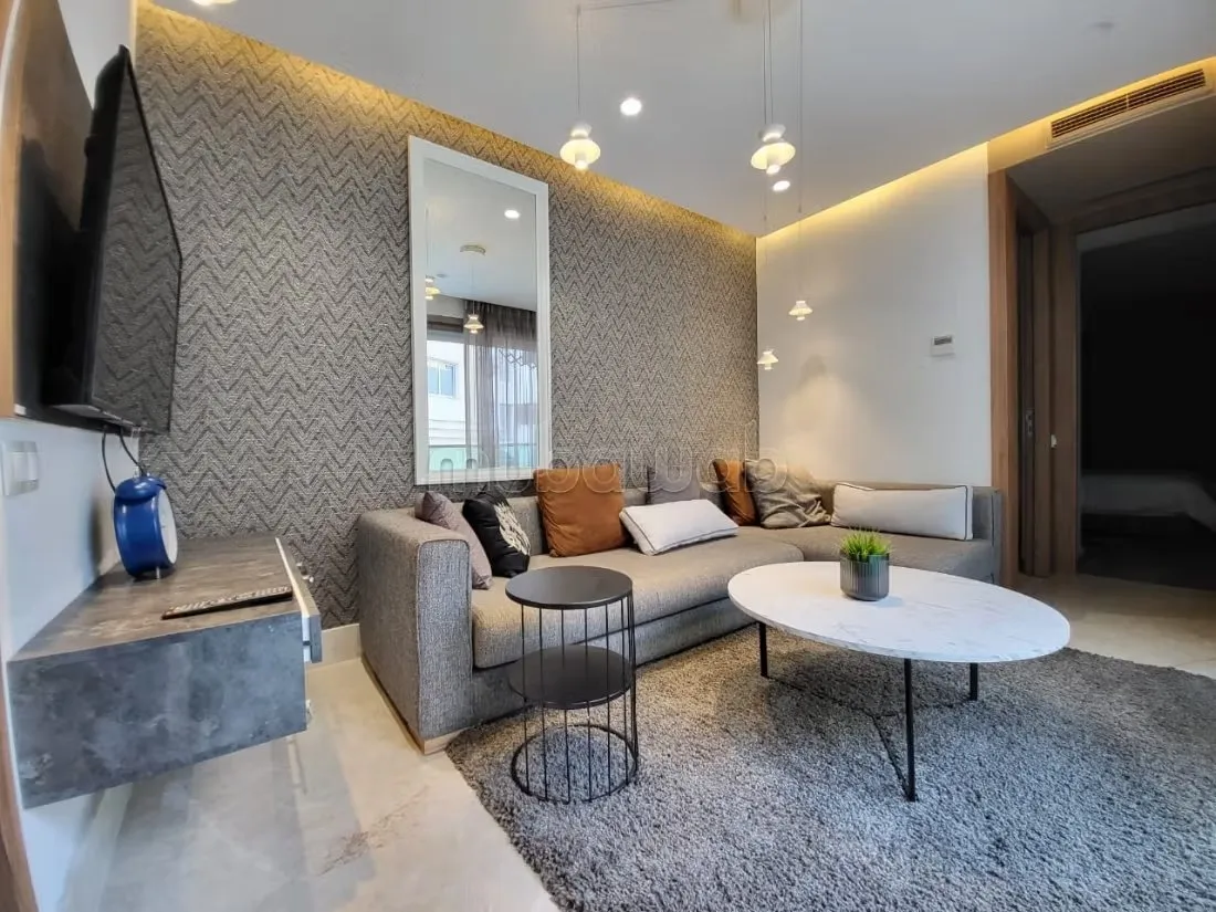 Studio meublé à louer sur Triangle d'or - الدار البيضاء (3)