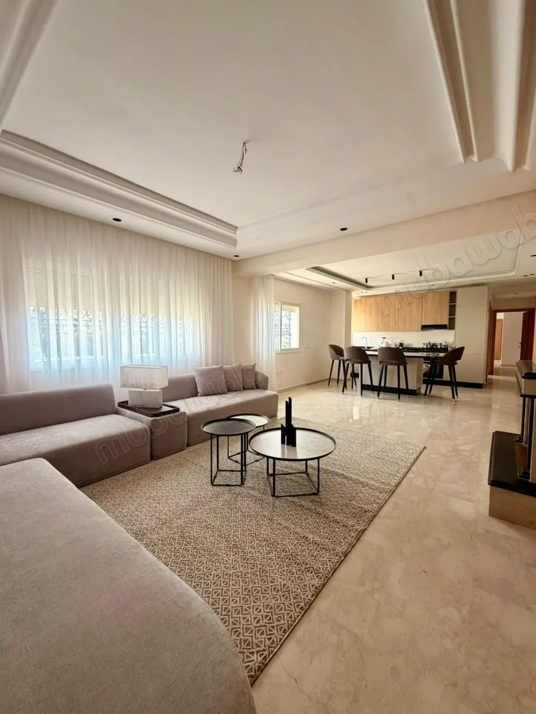 A louer appartement refait a neuf sur racine - الدار البيضاء