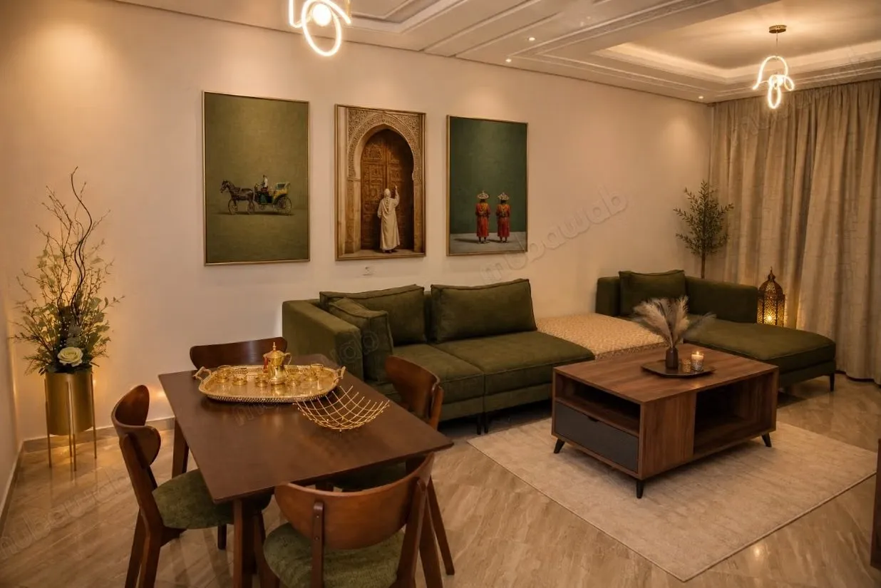 Appartement neuf meublé piscine collective Marrakech - مراكش (2)