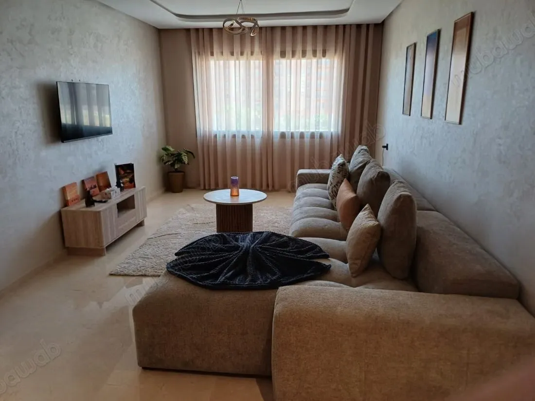 Appartement meublé à louer à Guéliz – 90 m² - مراكش
