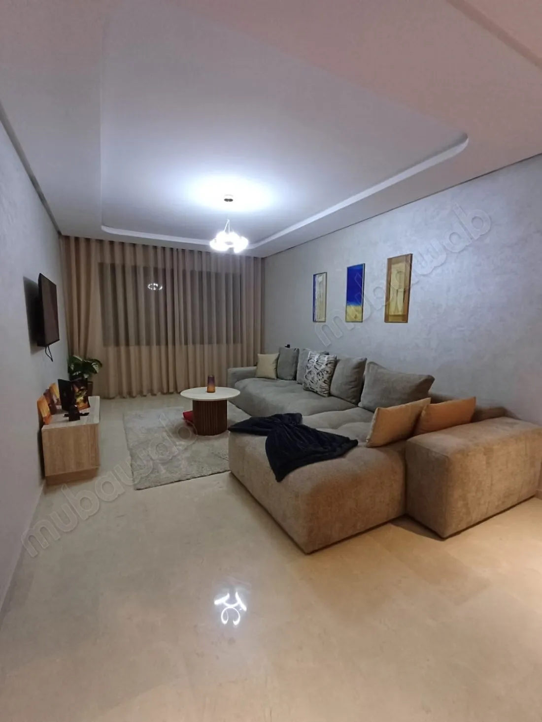 Appartement meublé à louer à Guéliz – 90 m² - مراكش (3)