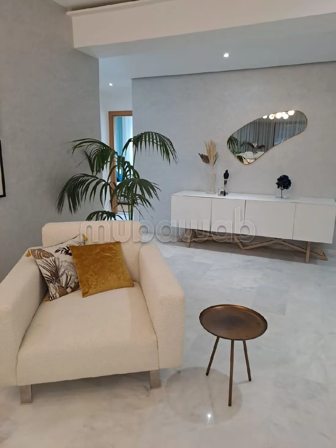Apt joliment meublé 3ch 2sdb wc invités parking - الدار البيضاء