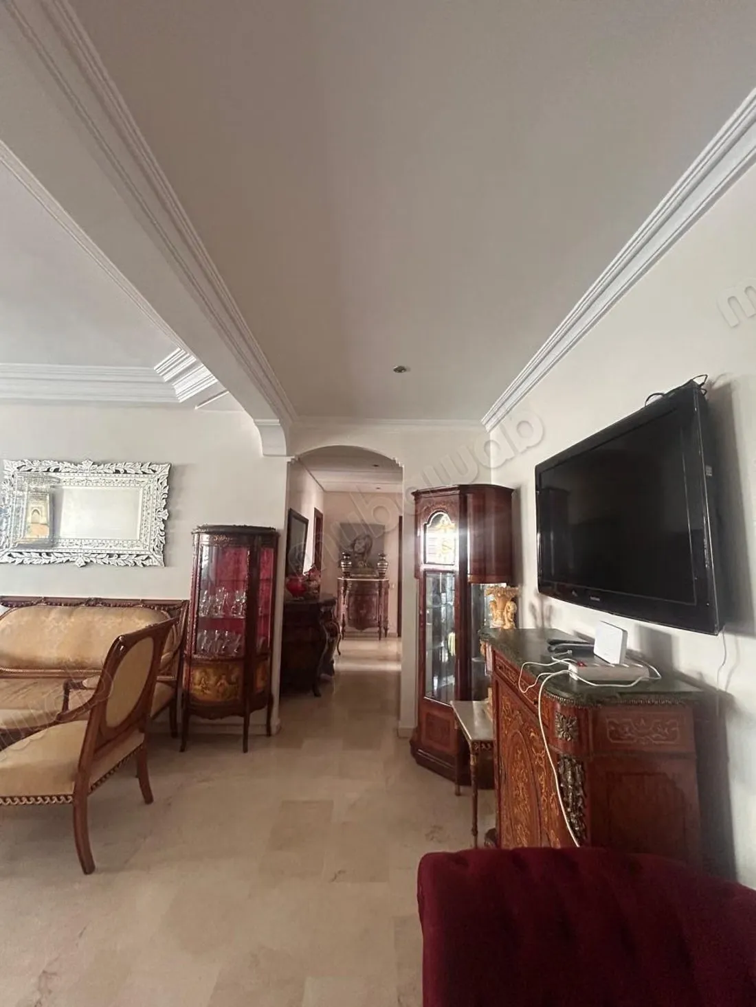 Location appartement meublé a val fleuri de 127 m2 - الدار البيضاء (2)