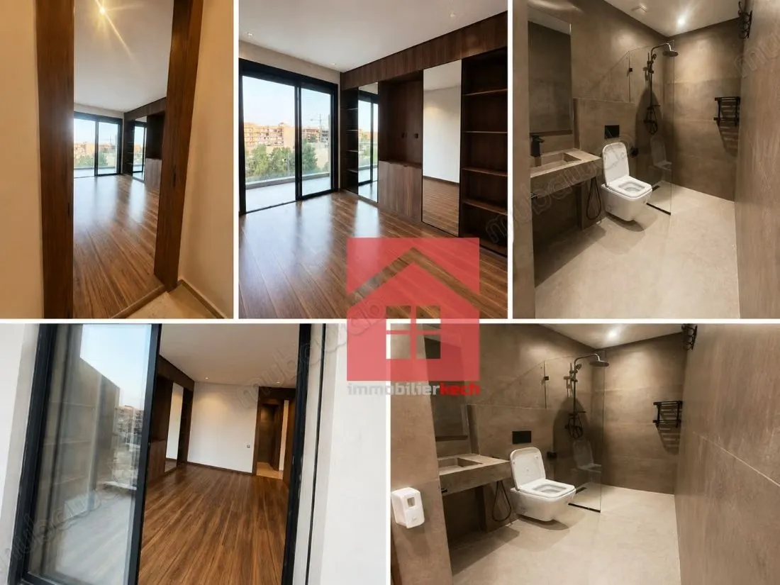 Chic et New Appartement avec grand balcon - مراكش (3)