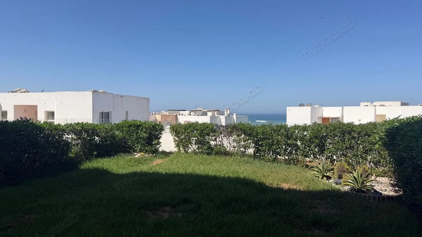 Residence securise, loue apt, 3 ch vue/mer - دار بوعزة