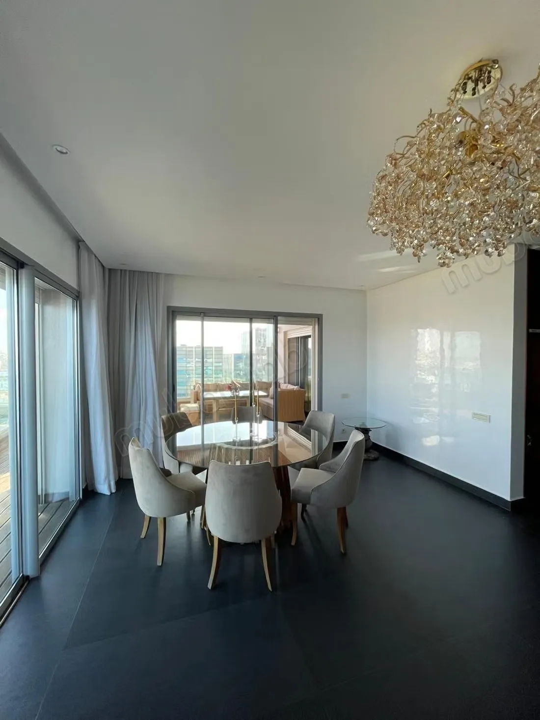 A louer Appartement meublé Vue mer, quartier Marina - الدار البيضاء (3)