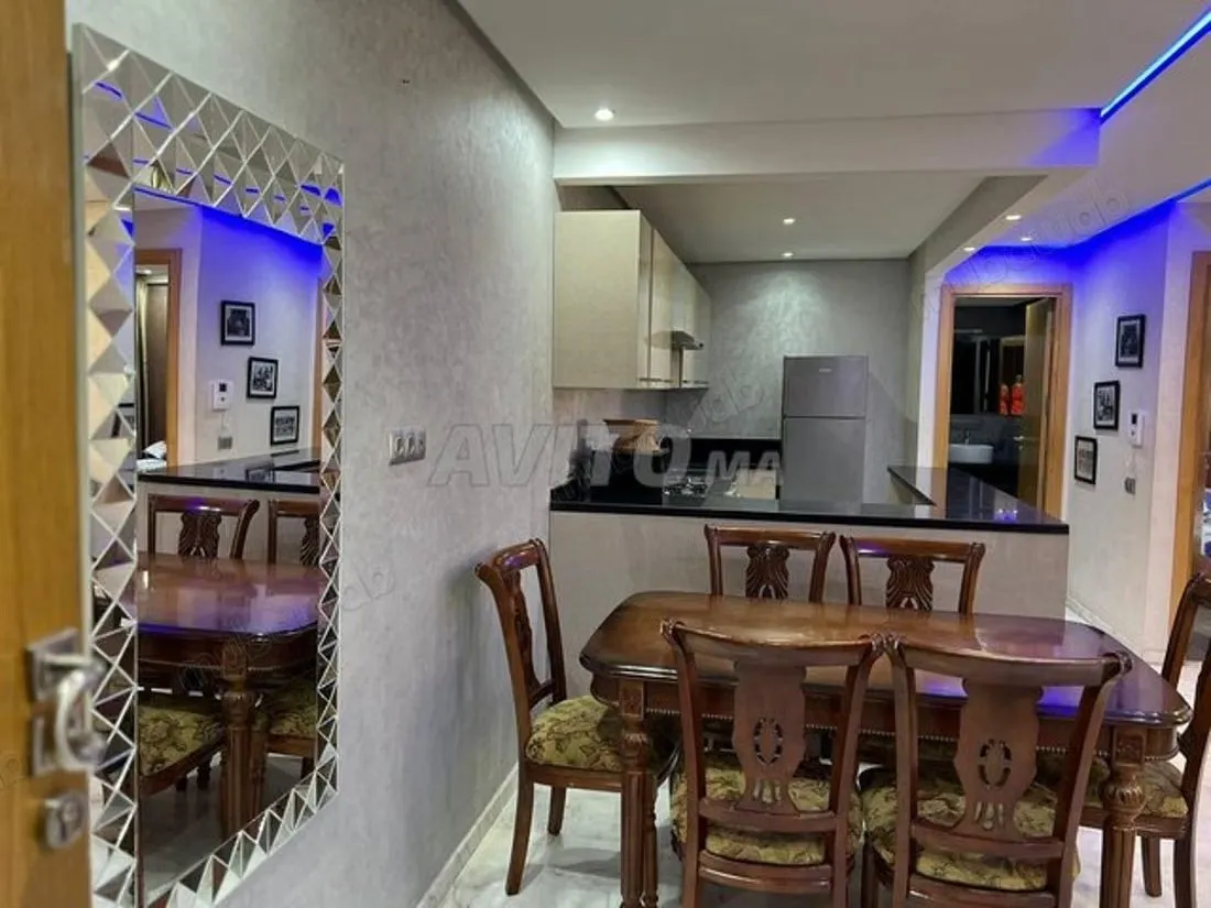 Appartements à louer à Gueliz. 2 chambres. Double vitrage et... - مراكش (3)