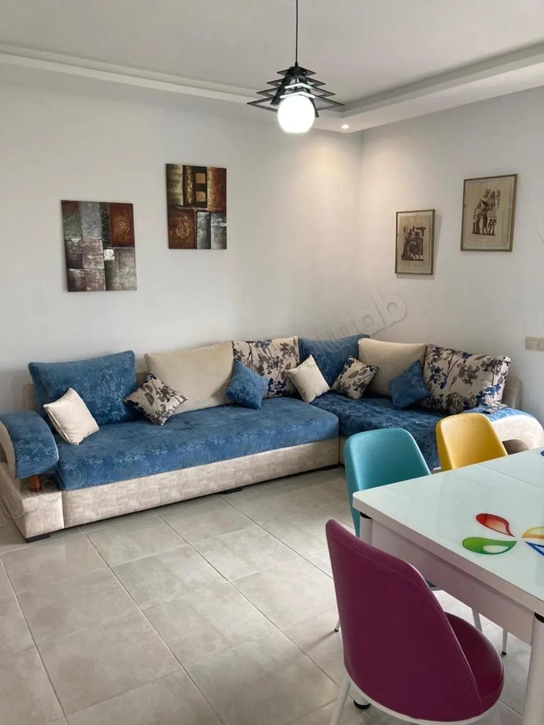 Appartements à louer à Martil. 
Surface totale 82 m². 
Salon... - مرتيل (2)