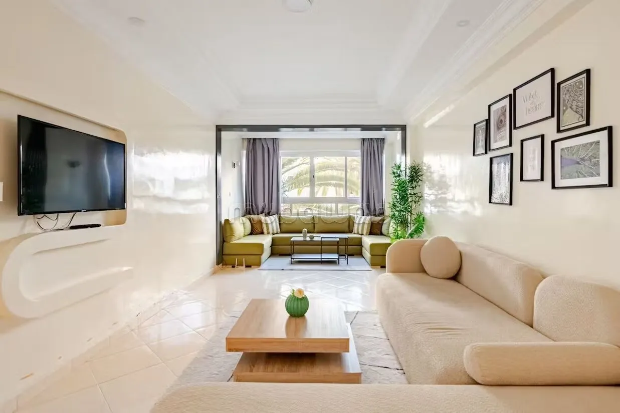 Luxueux 2 chambres équipé/5min gare rabat ville - الرباط (2)