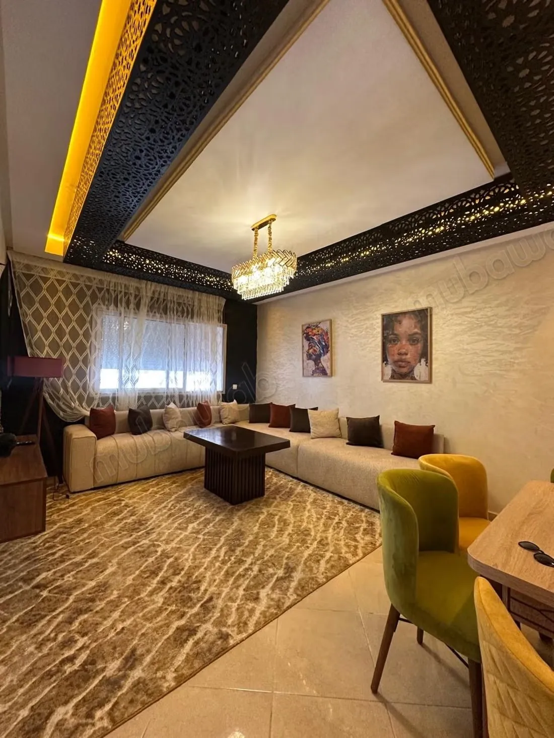 Location d'un appartement en Centre. 
2 grandes pièces. 
Cui... - القنيطرة