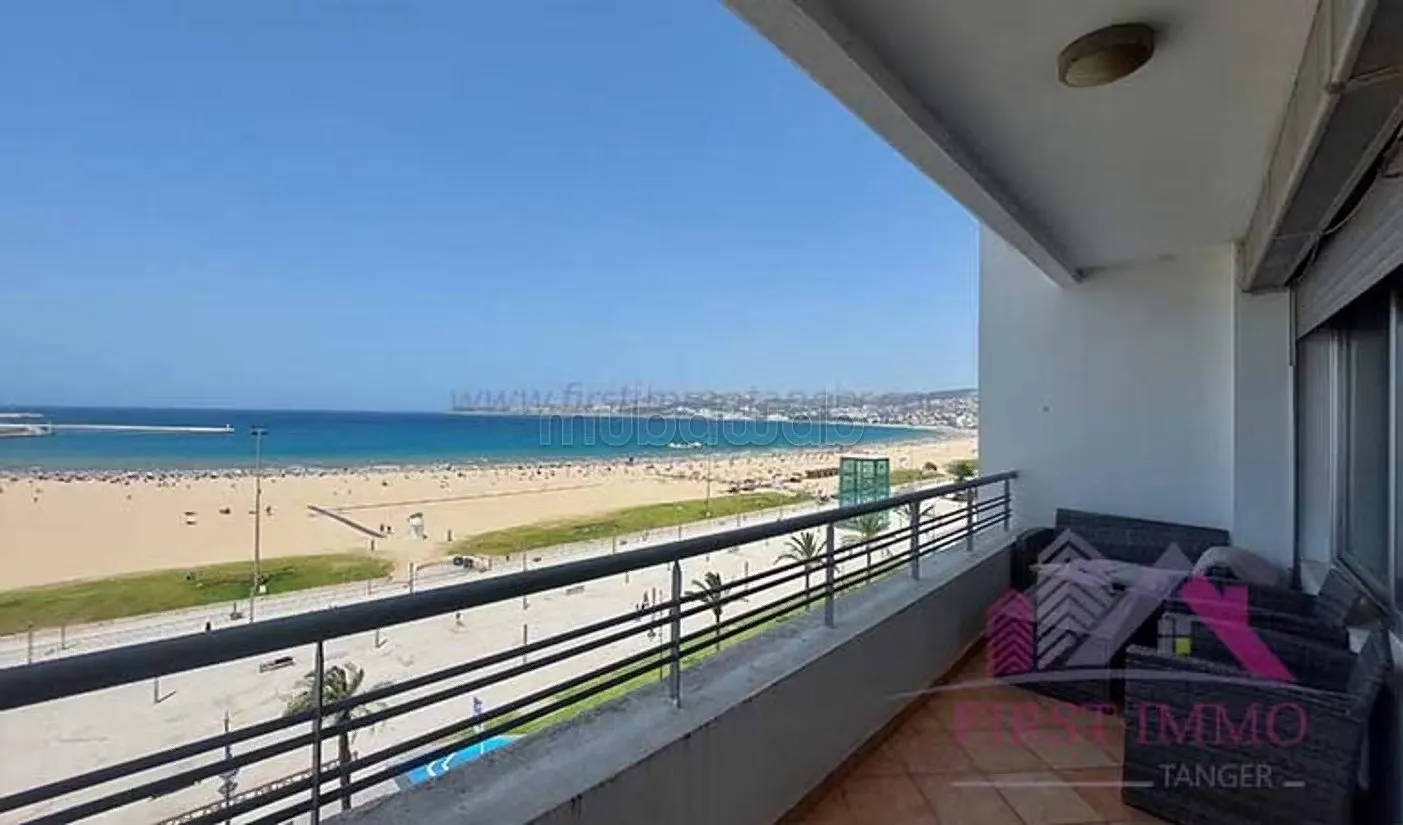 Chic appartement 1ere ligne vue mer pour vos vacances - طنجة