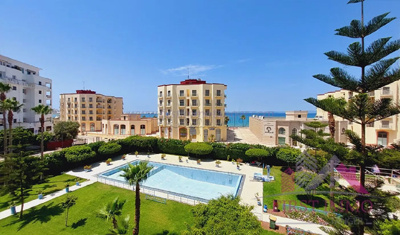 Appartement avec terrasse vue sur mer pour vos vacances - طنجة