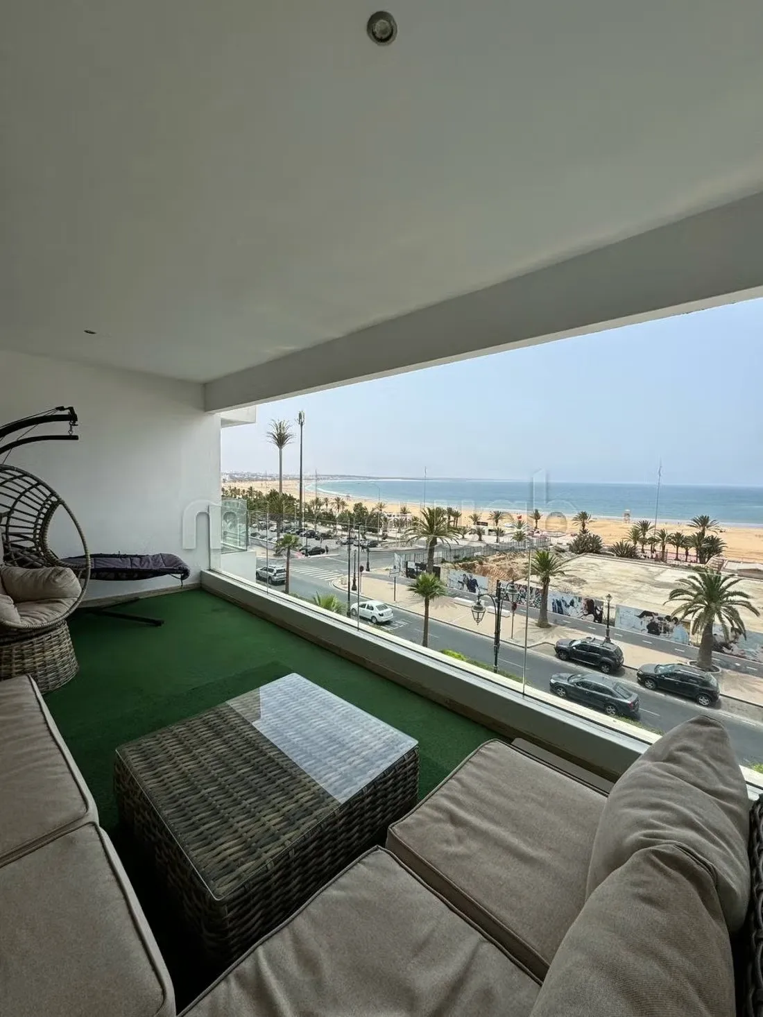 Bel appartement 3 chambres meublée vue sur mer - أكادير (2)