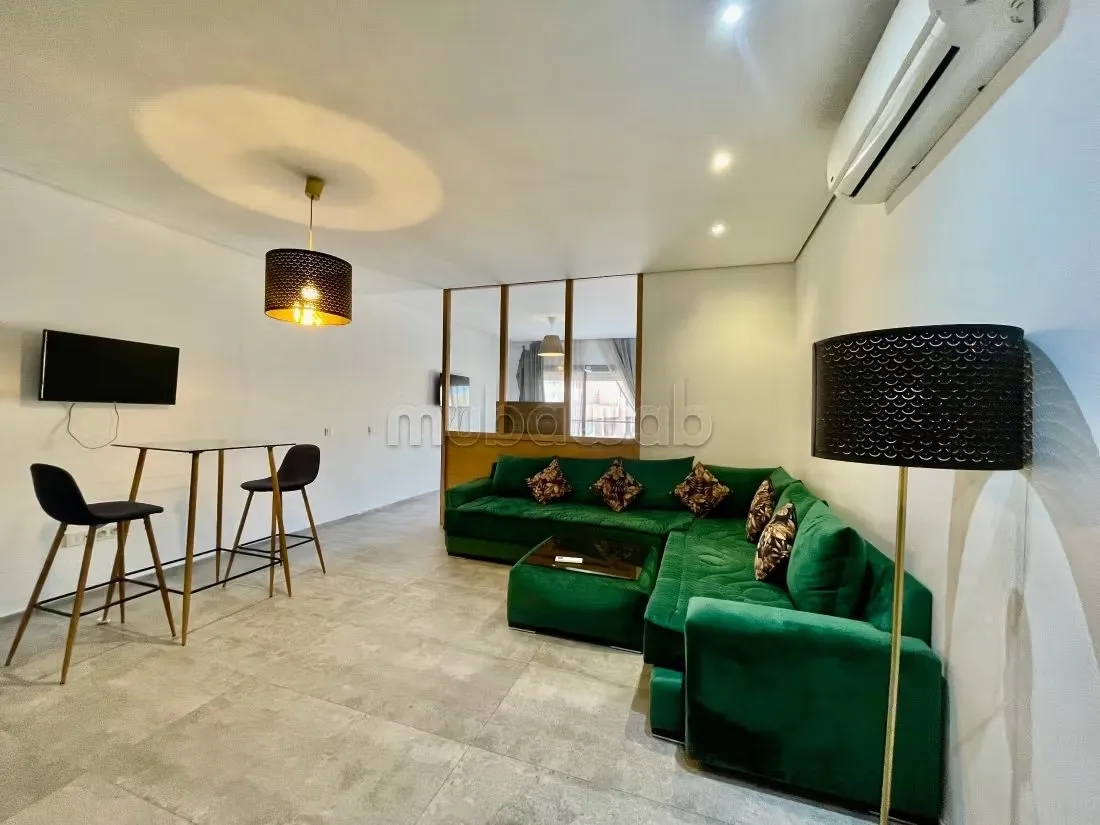 Location saisonnière à Hivernage. 
1 chambre. 
Sécurisé 24/2... - مراكش