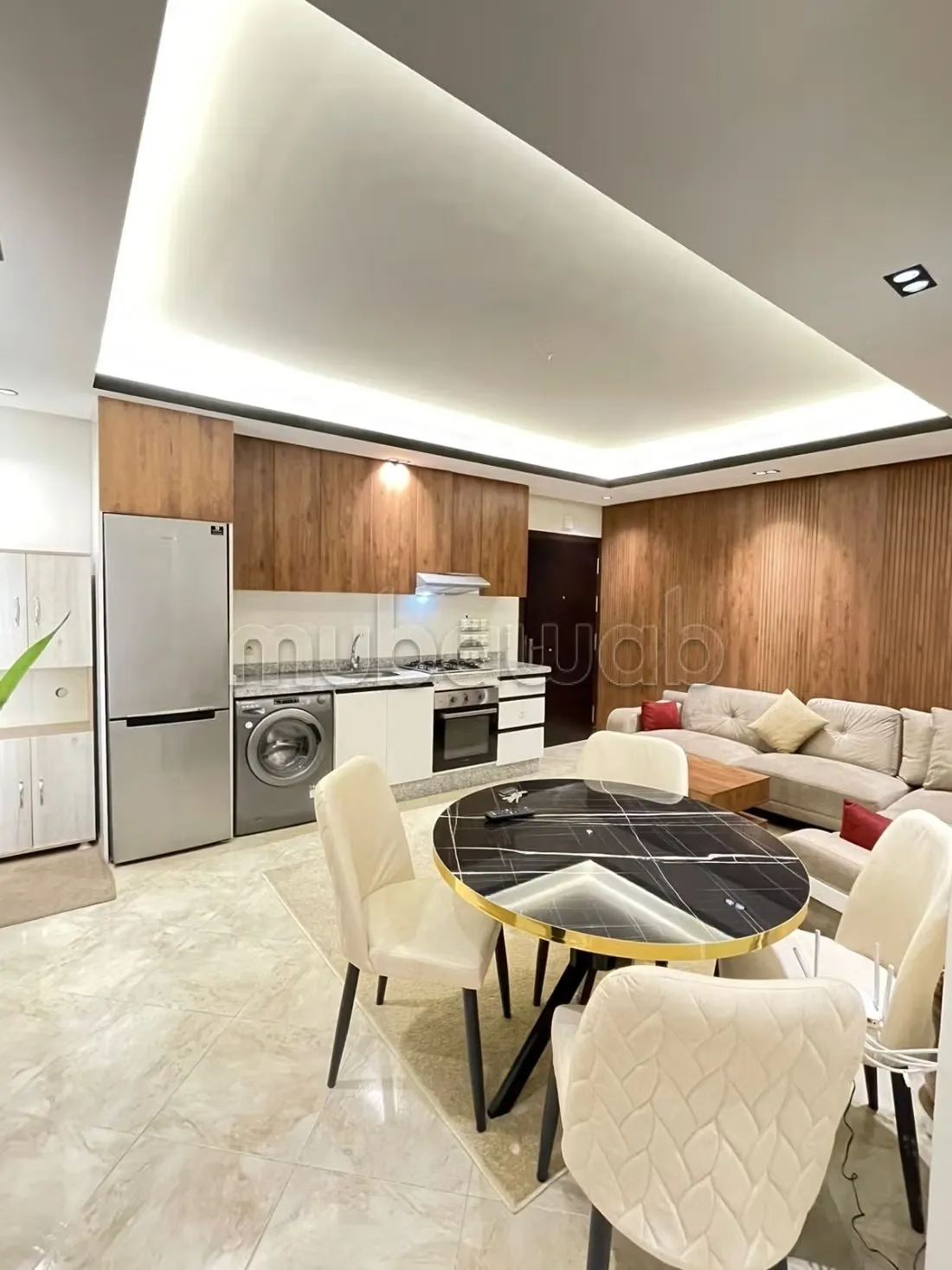 Location d'un appartement à De La Plage. Surface de 90 m². A... - طنجة (2)