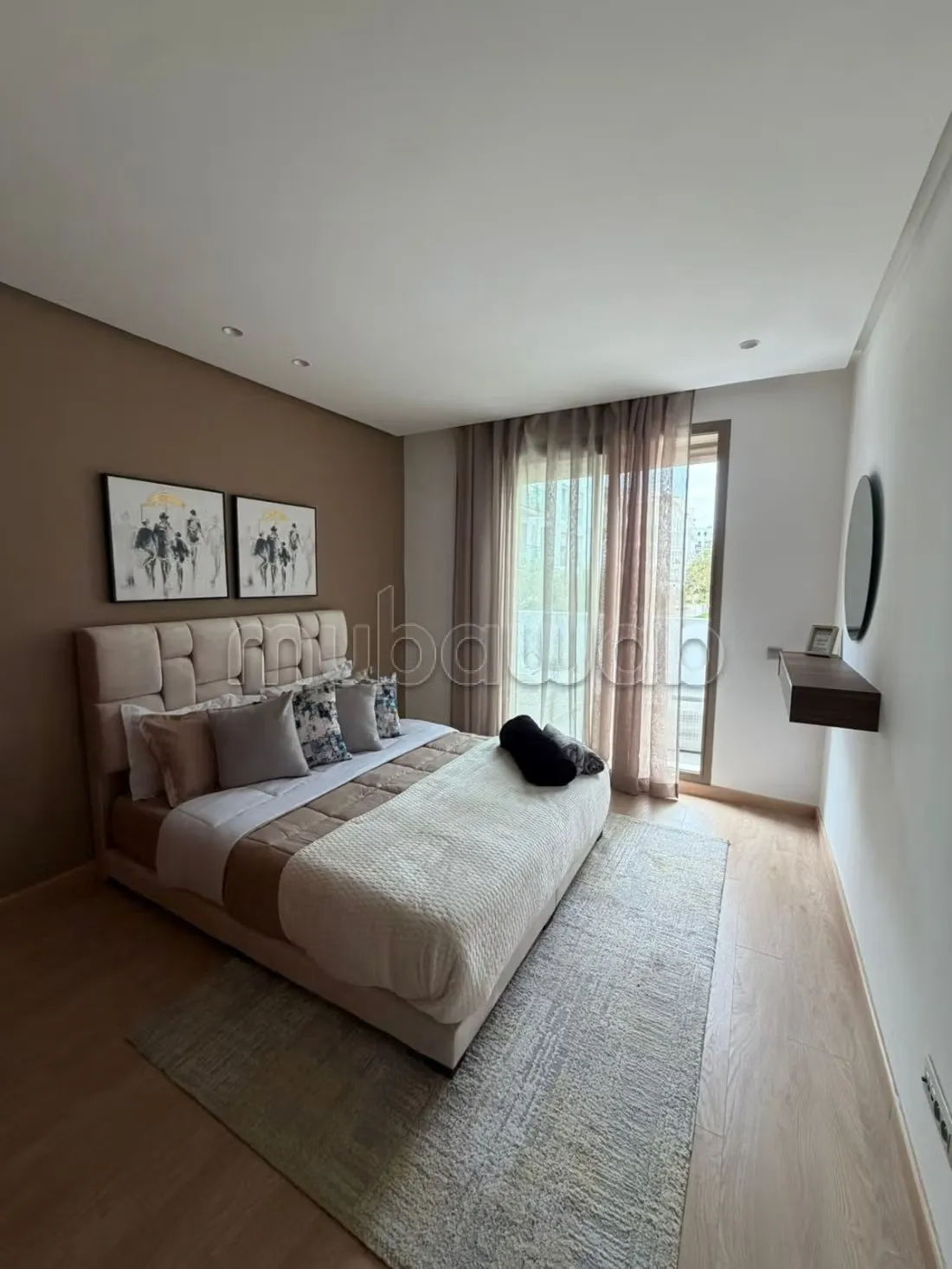Appartements à louer à Riyad. 1 bonne chambre. Balcon et asc... - الرباط