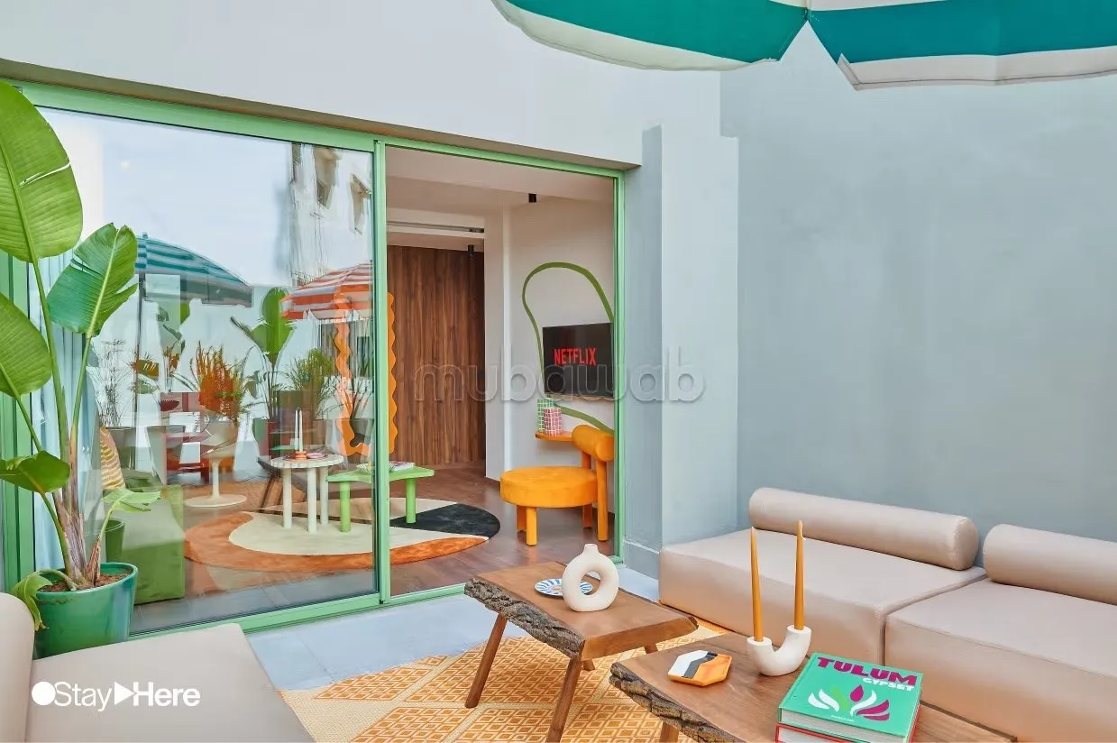 Appartement élégant avec terrasse ensoleillée - الدار البيضاء (2)