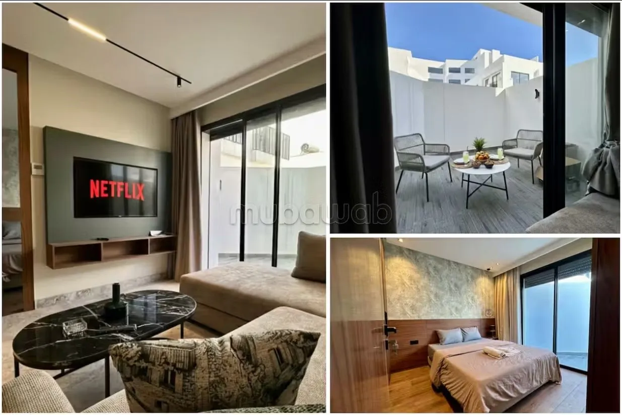Location d'un appartement à Oasis. 1 belle chambre. Places d... - الدار البيضاء