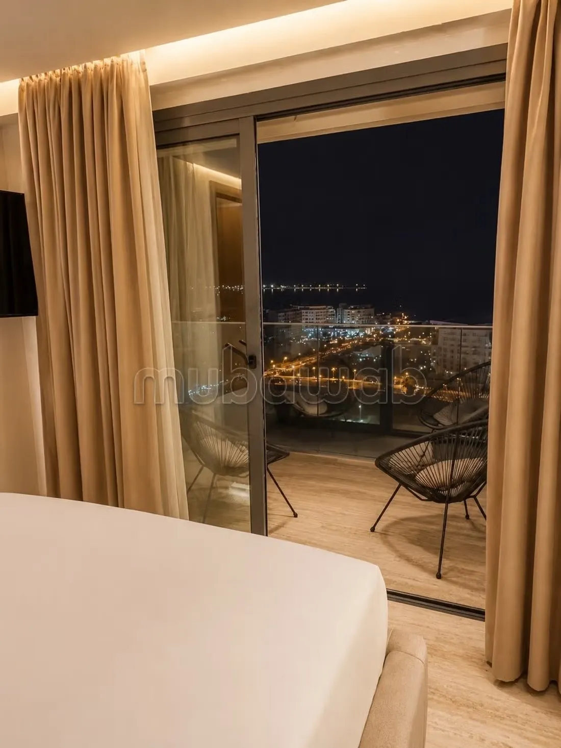 Studio vue mer 
Plus haute résidence de Tanger - طنجة (3)