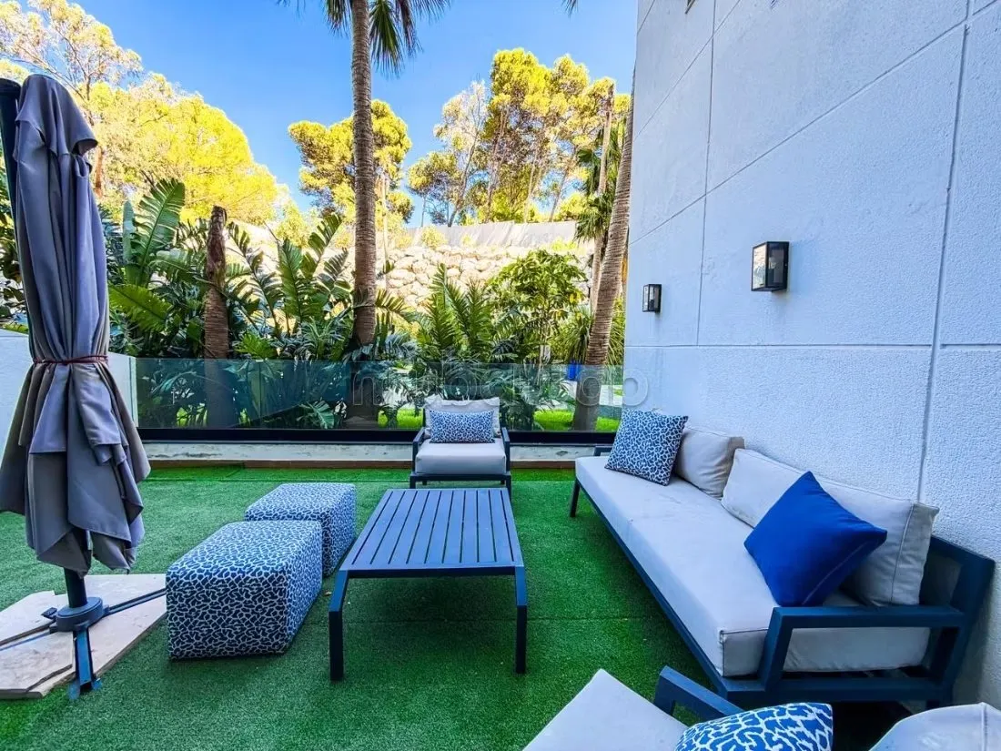 Studio Haut standing avec terrasse privée - طنجة
