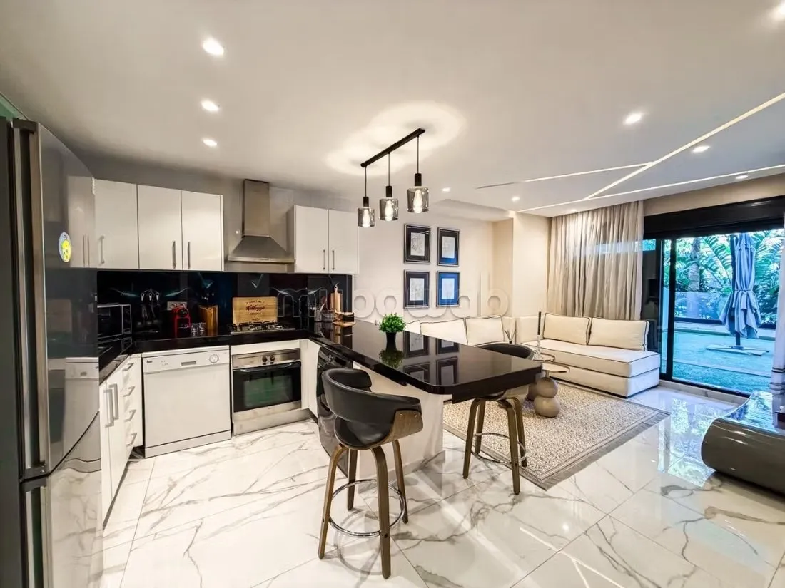 Studio Haut standing avec terrasse privée - طنجة (3)
