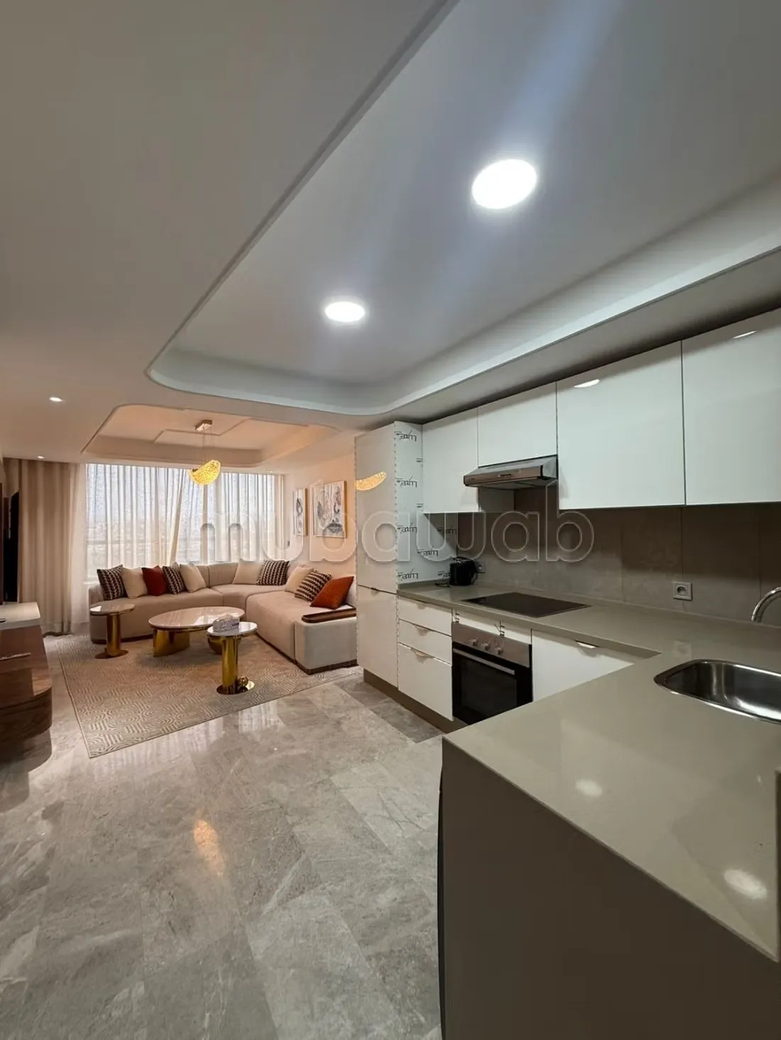 Bel appartement disponible à la location à court terme - طنجة (3)