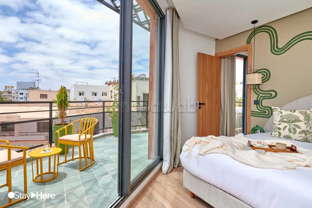 Appartement Cosy avec Terrasse Privée Maarif - الدار البيضاء (3)