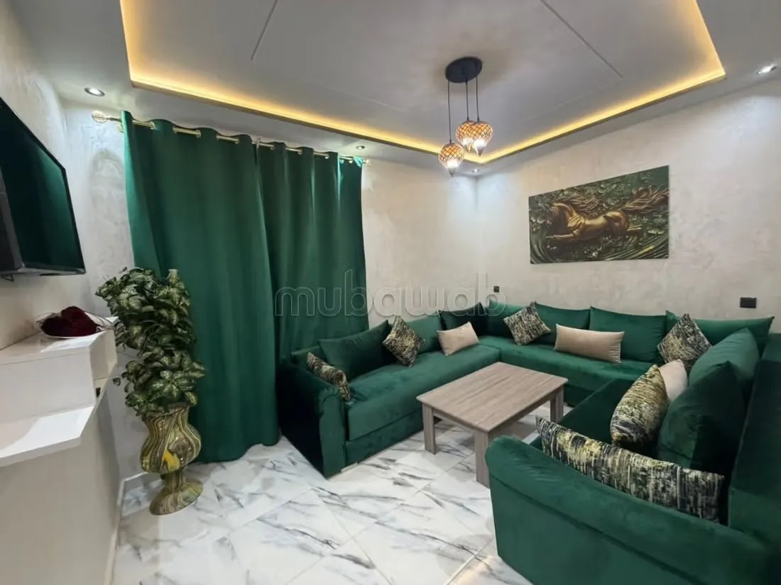 Appartements à louer à Martil. 2 grandes pièces. Télévision - مرتيل (2)
