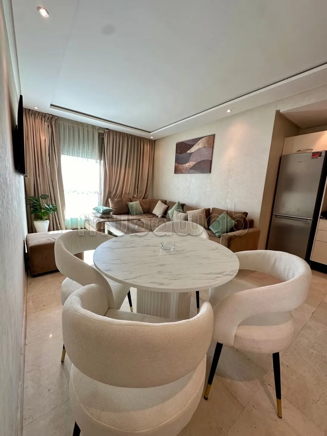 Appartement 2 chambres salon centre de Gueliz - مراكش