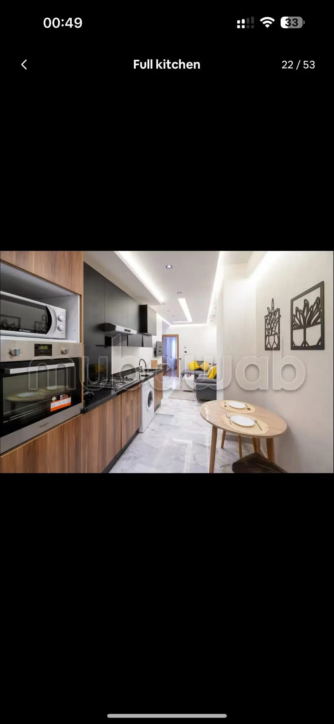 Location saisonnière à Maârif. Surface de 40 m². Ascenseur e... - الدار البيضاء (2)