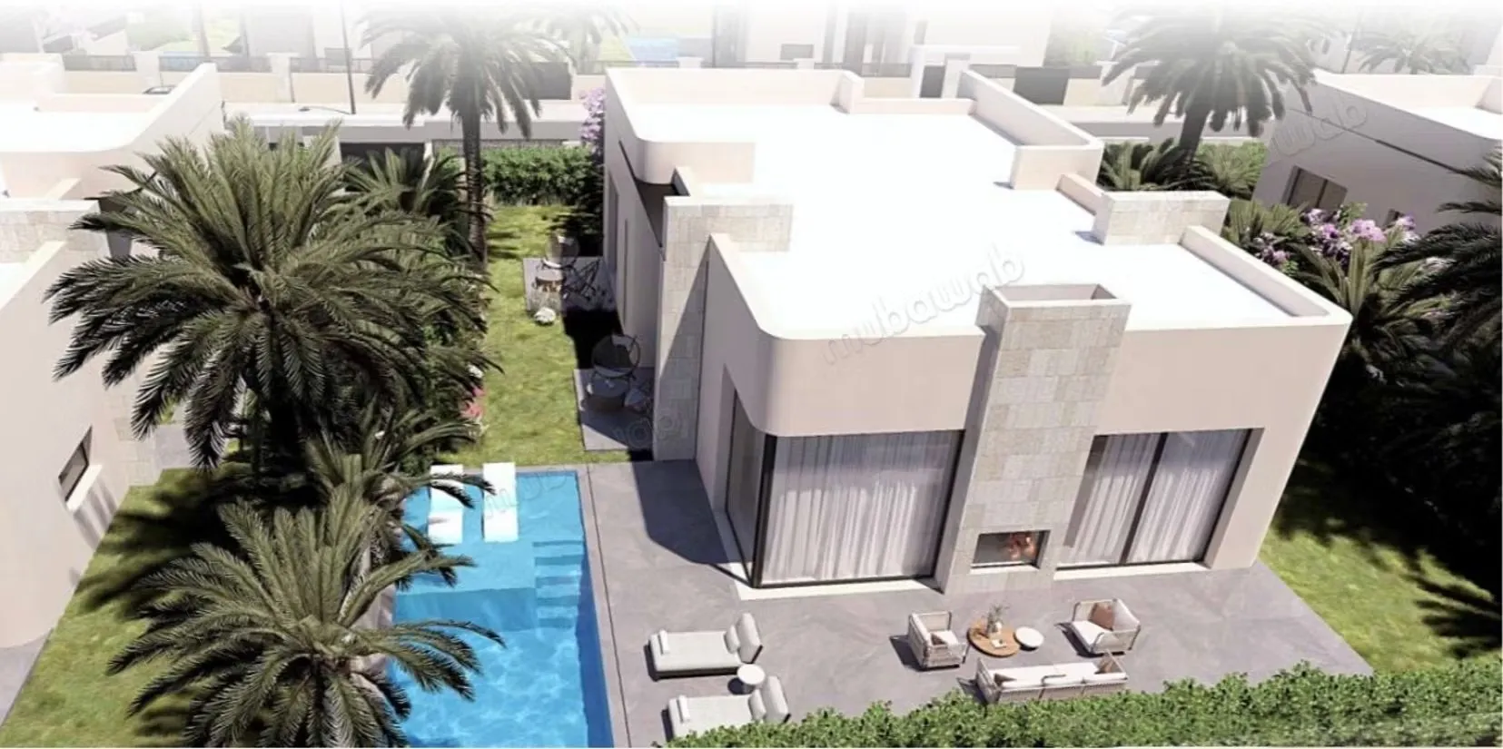 Villa Plain Pied Vue Atlas, 3 Suites, Piscine, Jardin, Sécur... - مراكش