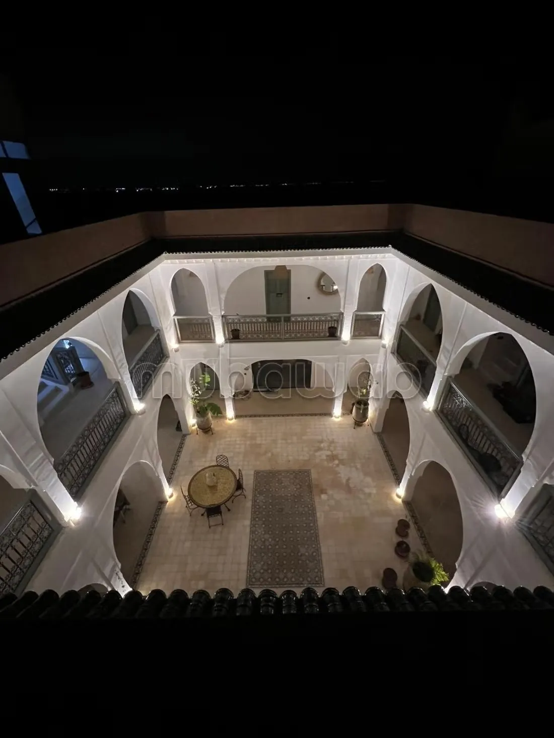 Vente villa d'hôte a 18km route casablanca - مراكش (2)