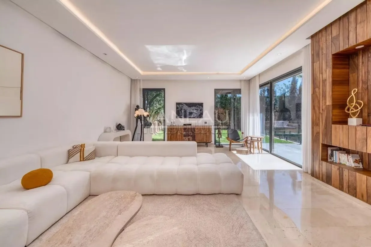 Villa moderne avec piscine dans residence - مراكش (2)