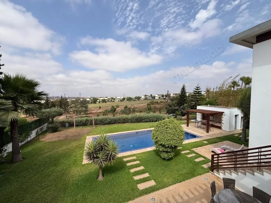 Sublime villa meublée à louer à la Ville Verte - بوسكورة