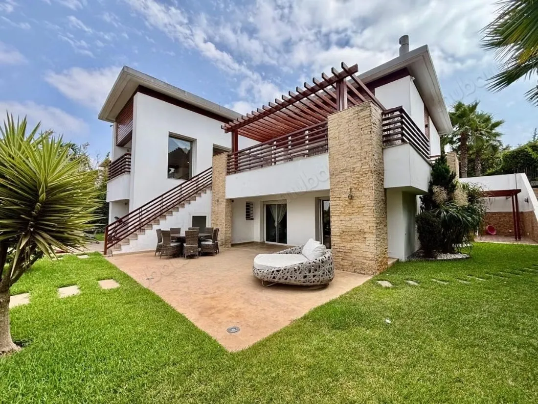 Sublime villa meublée à louer à la Ville Verte - بوسكورة (2)