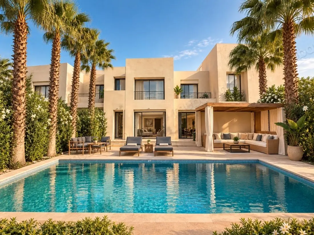 Argan Golf: Villa à louer meublée front Golf, 4Ch - مراكش