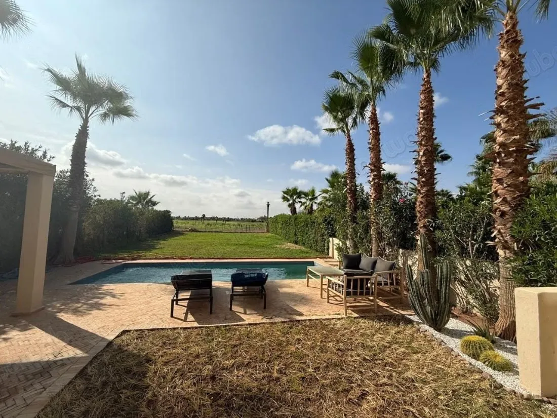 Argan Golf: Villa à louer meublée front Golf, 4Ch - مراكش (2)
