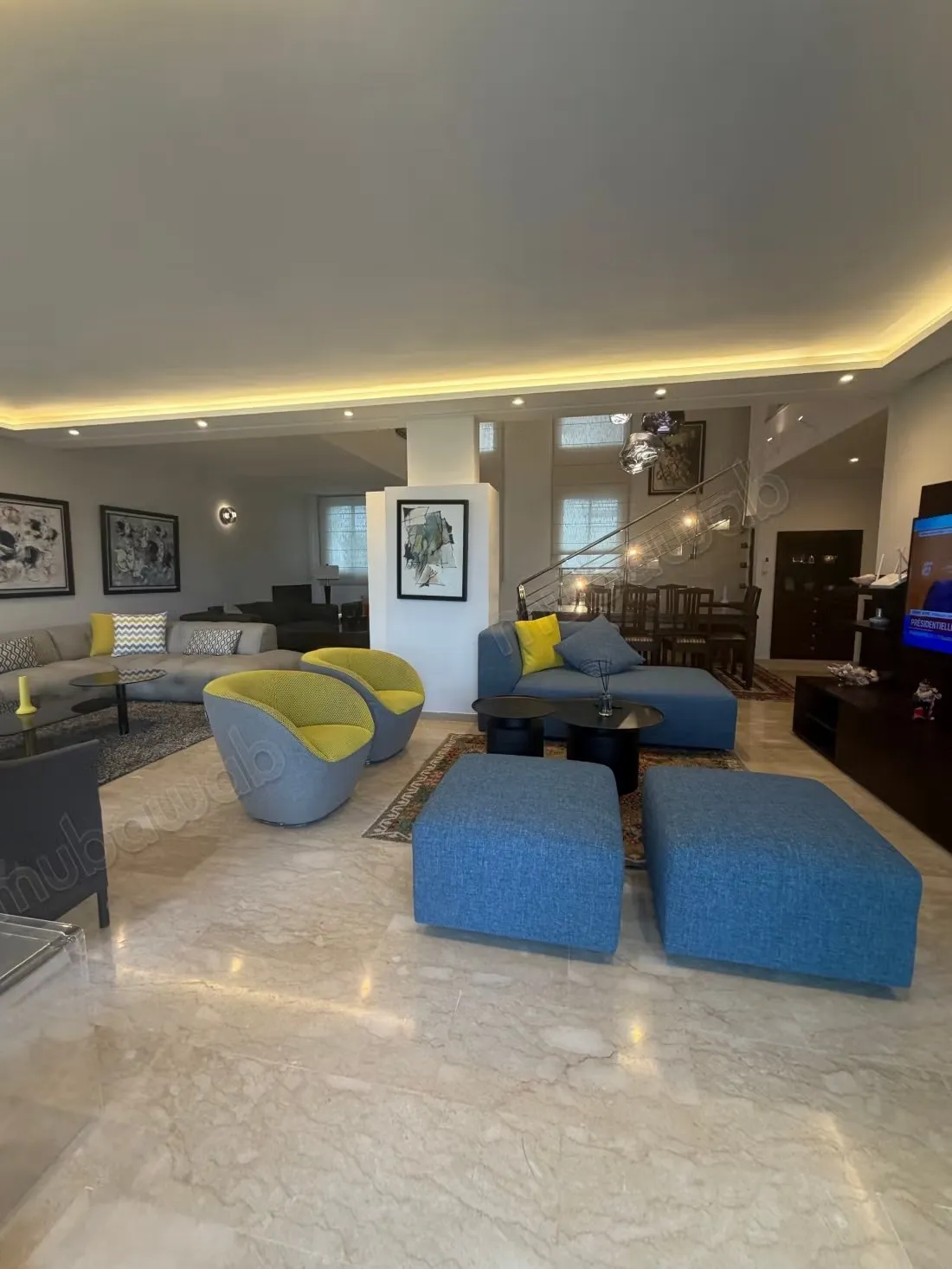Villa meublée de standing à louer à harhoura - هرهورة
