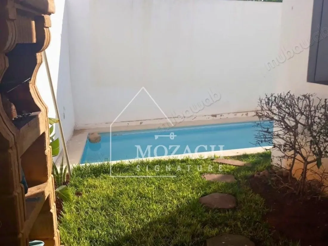 Magnifique villa piscine privée à Dar Bouazza - دار بوعزة
