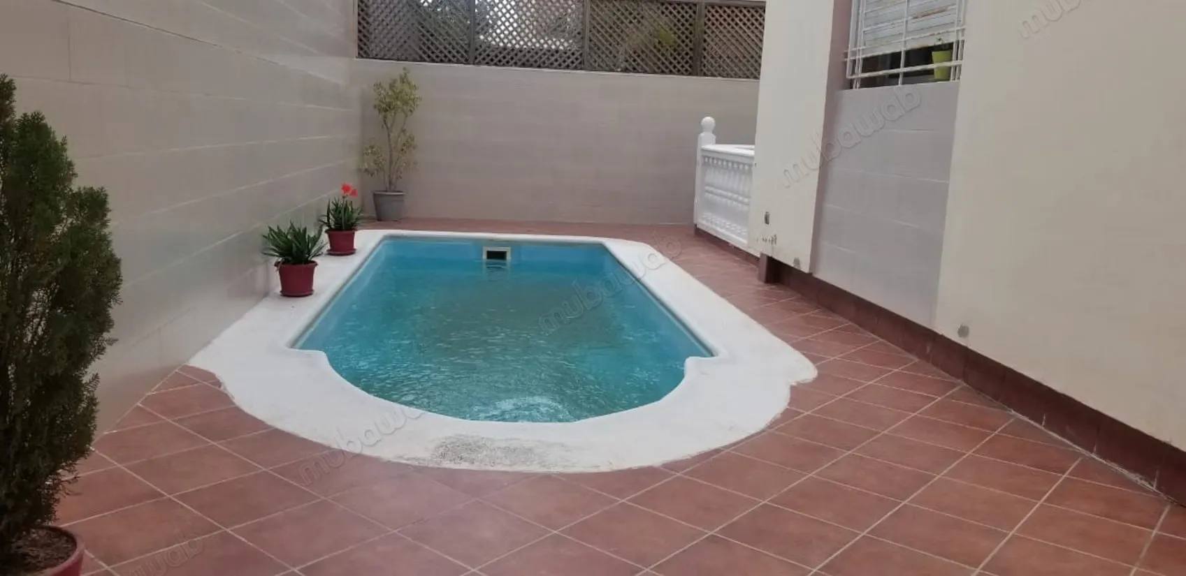 Emplacement villa EVC piscine sur la route Achakar - طنجة