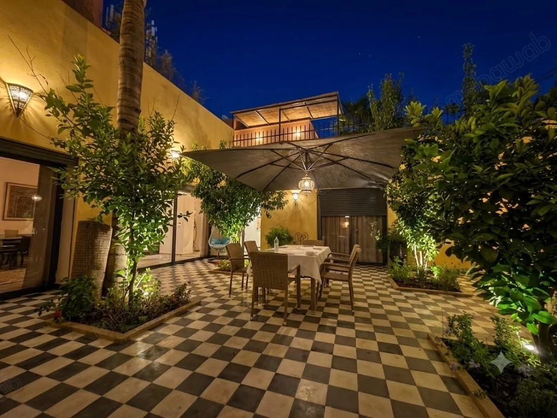 Rarissime Villa rénovée bien meublée à Guéliz - مراكش (3)